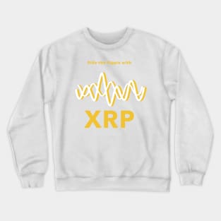 Ride the Ripple with XRP Crewneck Sweatshirt